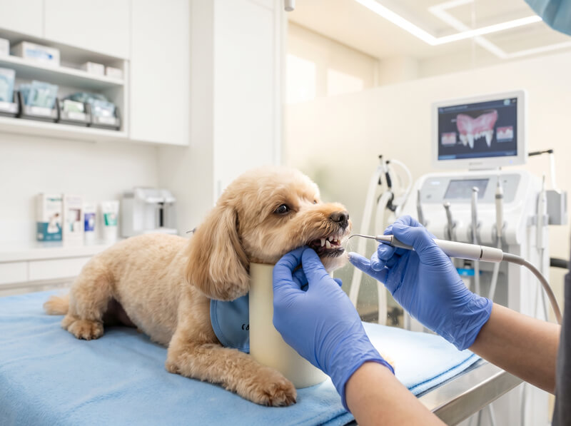 Pet dentistry and dental scaling at Angel City Animal Hospital
